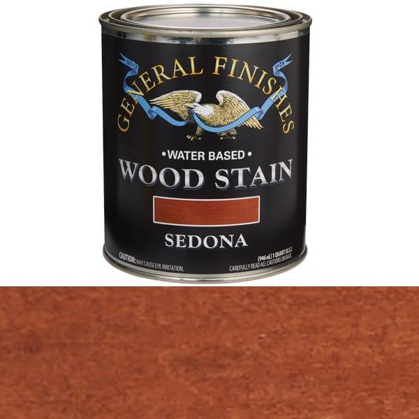 Wood Stain - Water Based - Color:Sedona - Size:1 Quart